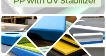 เม็ดพลาสติกรีไซเคิล PCR PP เกรดผสม UV Stabilizer
