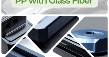 เม็ดพลาสติกรีไซเคิล PCR PP เกรดผสม Glass Fiber