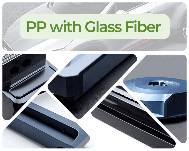 เม็ดพลาสติกรีไซเคิล PCR PP เกรดผสม Glass Fiber