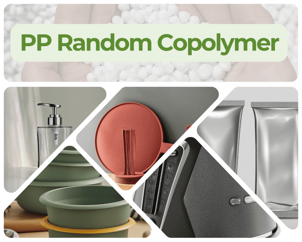 เม็ดพลาสติก PCR PP Random Copolymer