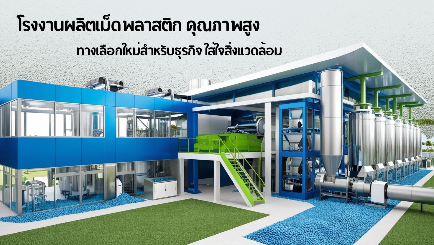 โรงงานผลิตเม็ดพลาสติกคุณภาพสูง: ทางเลือกใหม่สำหรับธุรกิจที่ใส่ใจสิ่งแวดล้อม